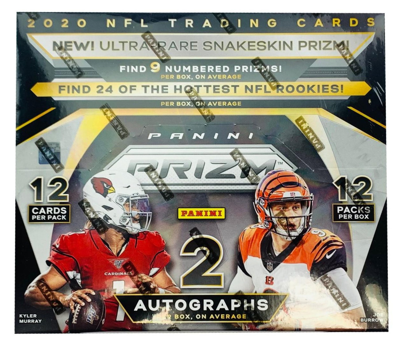 Football prizm box panini hobby case miller sports