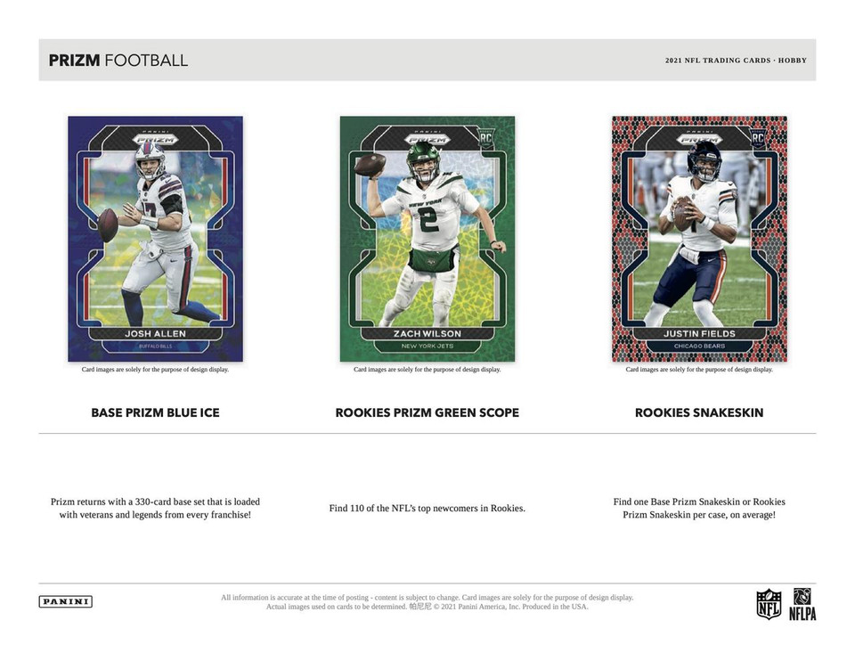 Panini prizm hobby football box