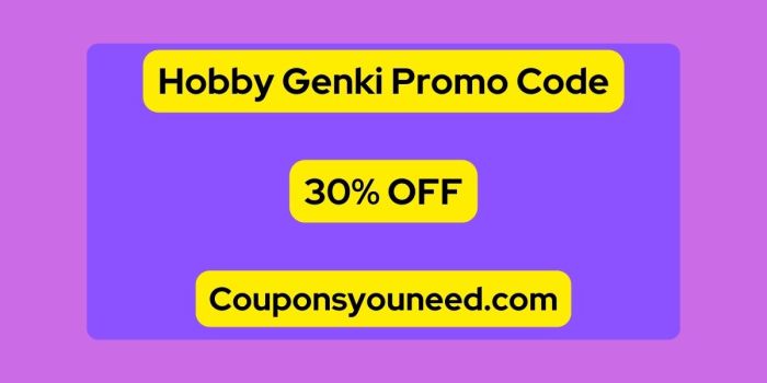 Hobby Genki Promo Code