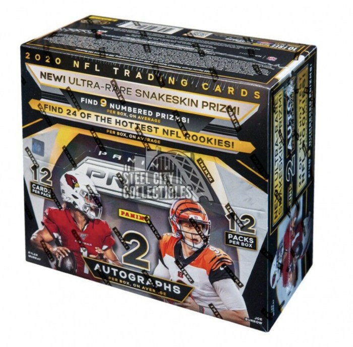 Prizm hobby football box panini