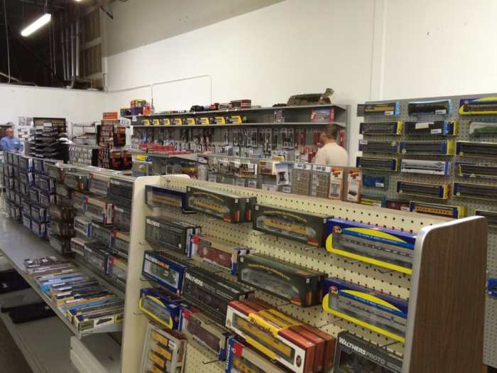 Model hobby store scale supplies stores midwest railroading biggest largest upper specialize